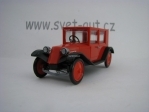  Tatra 11 Limousine červená se stejnobarevnými disky 1:36 Pepex 